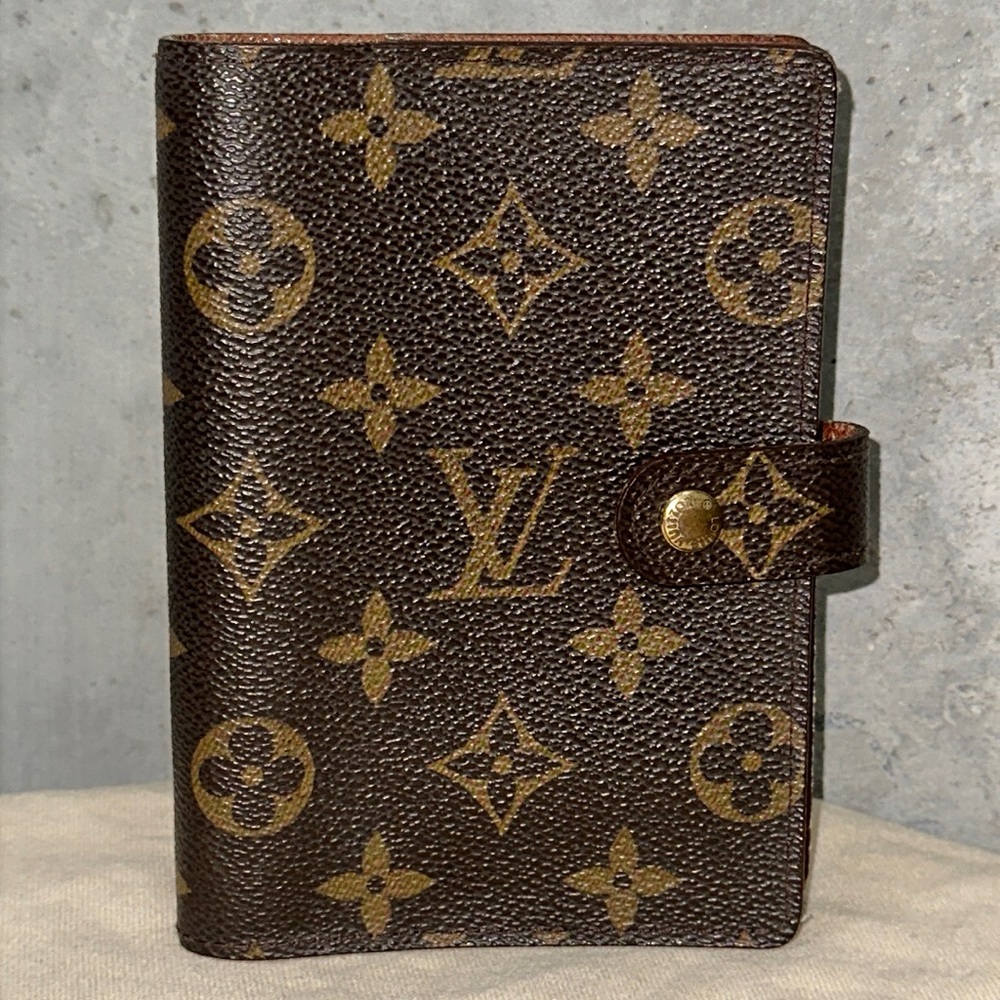 Louis Vuitton monogram agenda pm wallet organizer passport case - Picture 1 of 11